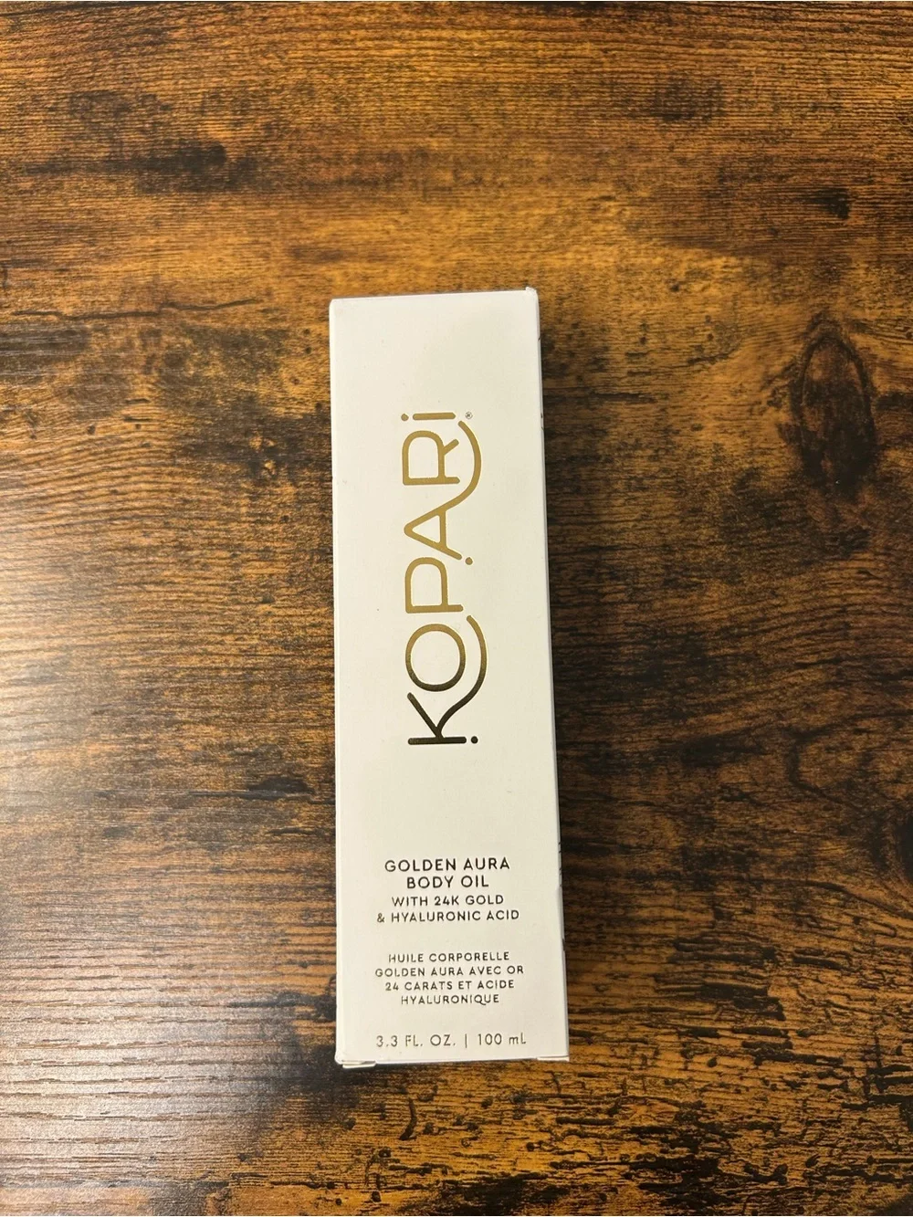 Kopari Golden Aura Body Oil 24K Gold & Hyaluronic Acid 3.3 oz